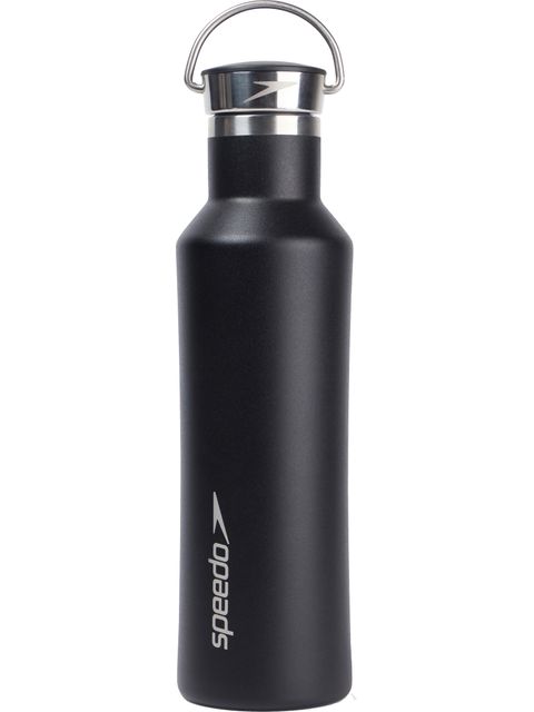 Speedo Metal Water Bottle - Black