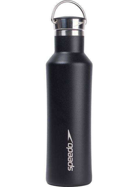 Speedo Metal Water Bottle - Black