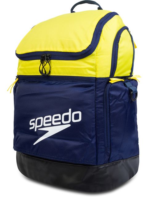 Speedo Teamster 2.0 Backpack - Navy/Yellow/Black