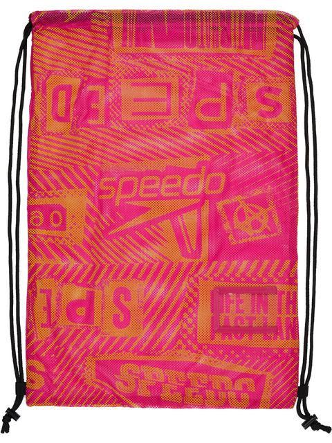 Speedo Equipment Mesh Bag - Electric Pink/Radiant Yellow
