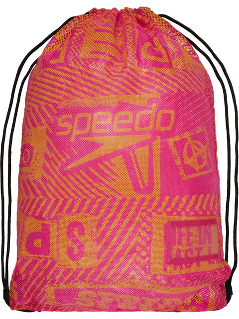 Speedo Equipment Mesh Bag - Electric Pink/Radiant Yellow