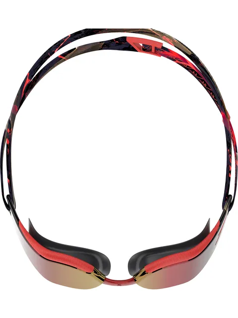 Speedo Fastskin Hyper Elite Goggles - Mirror Red/Smoke/Crimson