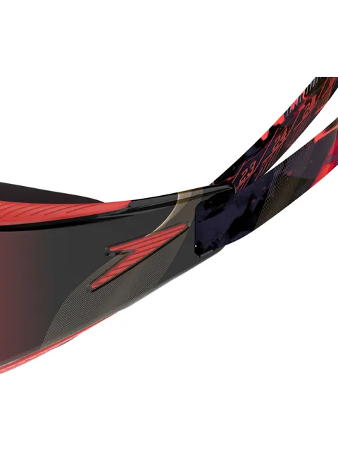 Speedo Fastskin Hyper Elite Goggles - Mirror Red/Smoke/Crimson