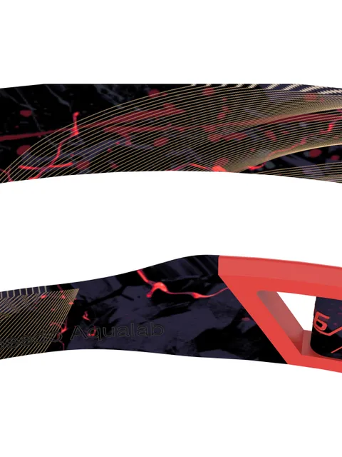 Speedo Fastskin Hyper Elite Goggles - Mirror Red/Smoke/Crimson