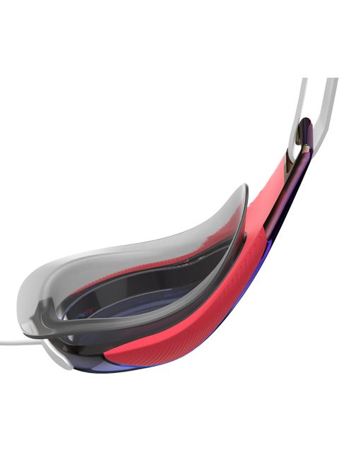 Speedo Fastskin Hyper Elite Goggles - Mirror/Red/Cobalt/White