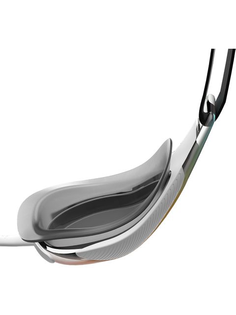 Speedo Fastskin Hyper Elite Goggles - Gold Mirror/Blue/Black/White