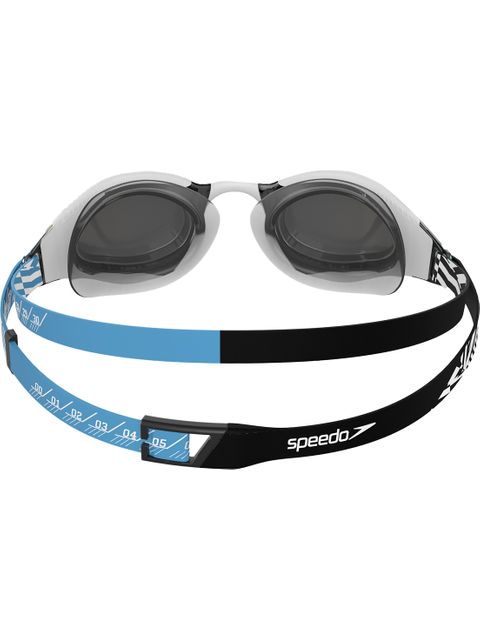 Speedo Fastskin Hyper Elite Goggles - Gold Mirror/Blue/Black/White