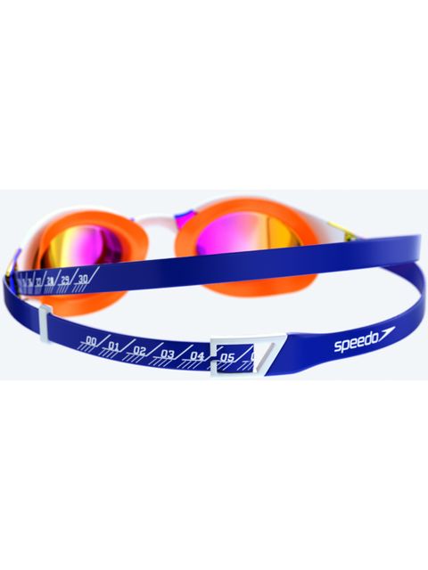 Speedo Fastskin Hyper Elite Goggles - Rose Gold Mirror/Blue Flame/Dragon Fire