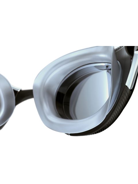 Speedo Fastskin Hyper Elite Goggles - Chrome Mirror/Black/Oxide Grey