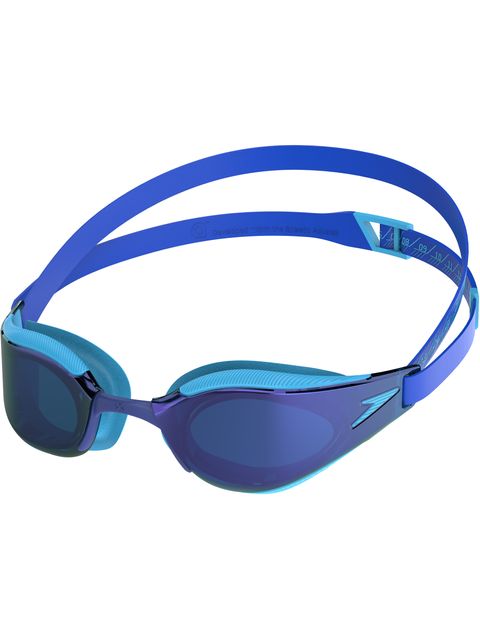 Speedo Fastskin Hyper Elite Junior Goggles - Iris Mirror/Picton Blue/Cobalt