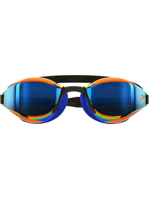 Speedo Junior Fastskin Hyper Elite Goggles - Ocean Chrome/Black/Blue
