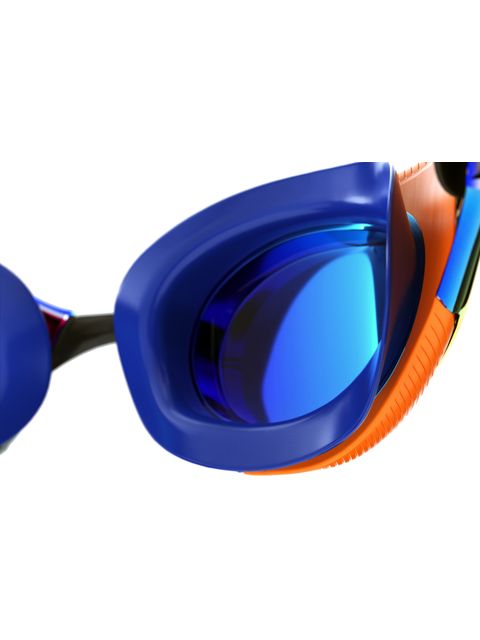 Speedo Junior Fastskin Hyper Elite Goggles - Ocean Chrome/Black/Blue