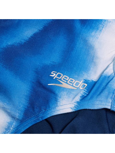 Speedo Tie Back One Piece - Sevres Blue