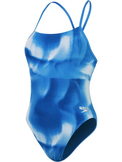 Speedo Tie Back One Piece - Sevres Blue