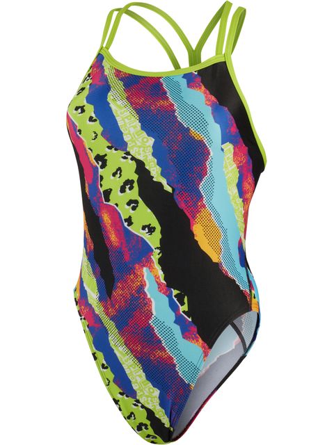 Speedo Starback One Piece - Black/Multi