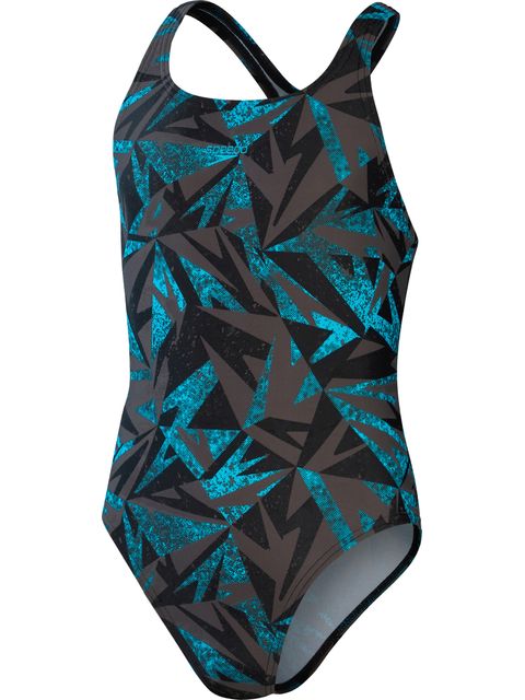 Speedo Medalist One Piece - Bolt/Dove Grey