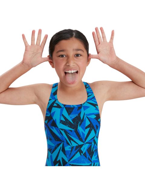 Speedo Medalist One Piece - Hyperboom Blue Flame