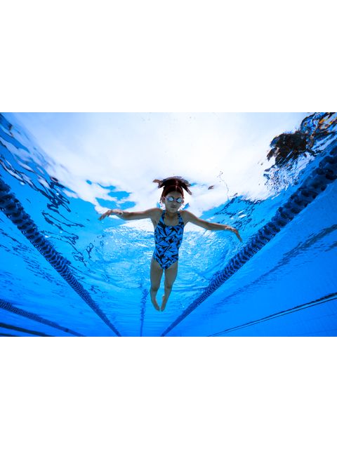 Speedo Medalist One Piece - Hyperboom Blue Flame