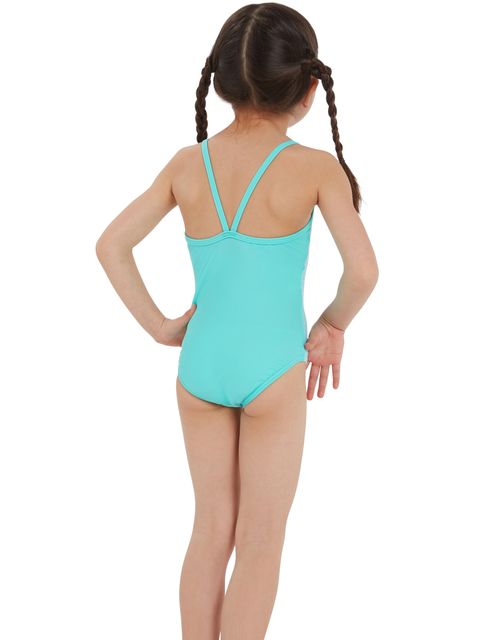 Speedo Thinstrap One Piece - Spearmint/Posie Pink