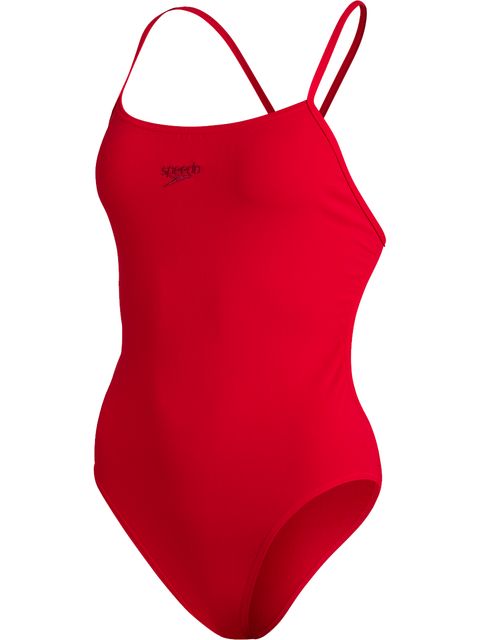 Speedo Endurance+ Thin Strap One Piece - Red