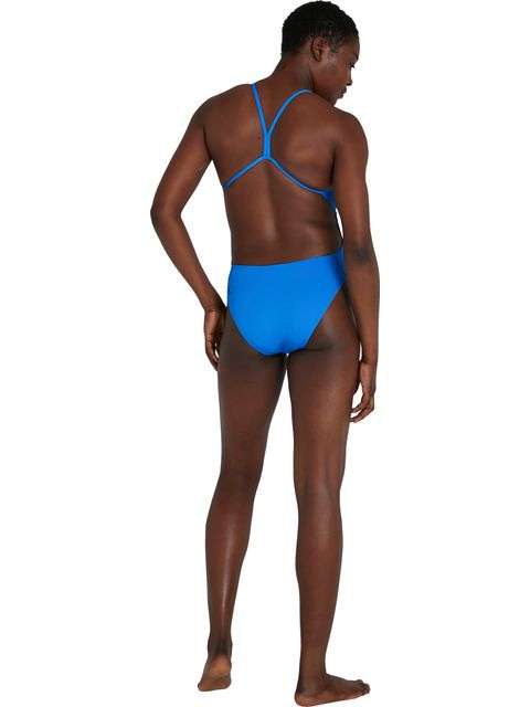 Speedo Endurance+ Thin Strap One Piece - Bondi Blue
