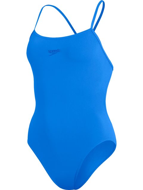 Speedo Endurance+ Thin Strap One Piece - Bondi Blue