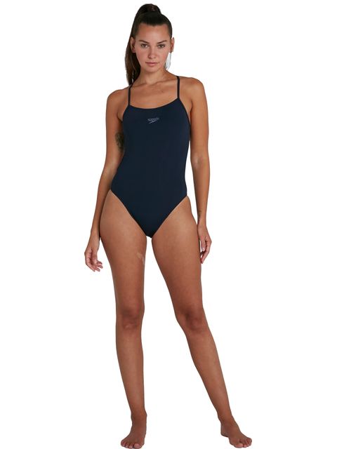Speedo Endurance+ Thin Strap One Piece - True Navy