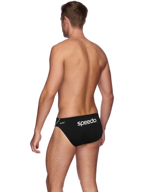 Speedo 5cm Briefs - Logo Black/White