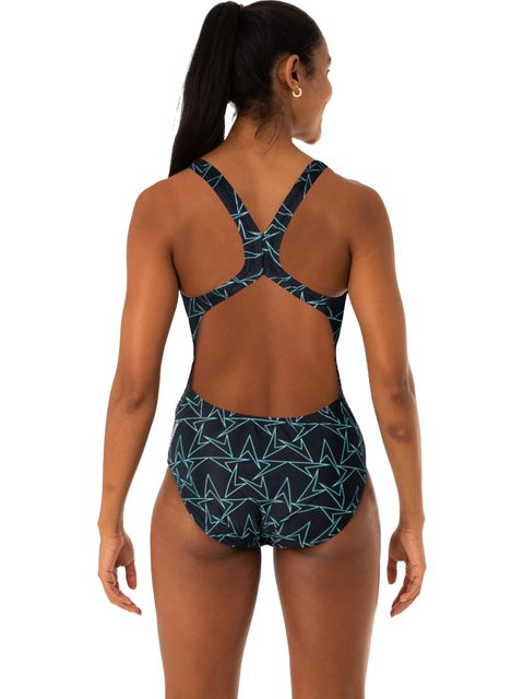 Speedo Boomstar Pullback One Piece - Black/Dream