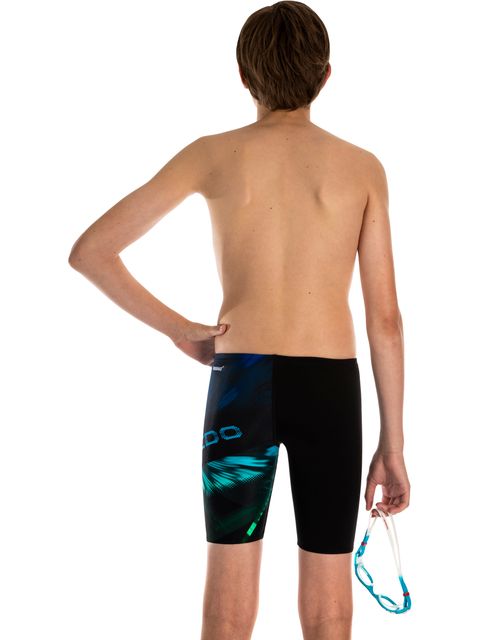 Speedo Incite Jammers - Black/Incite Blue/Green
