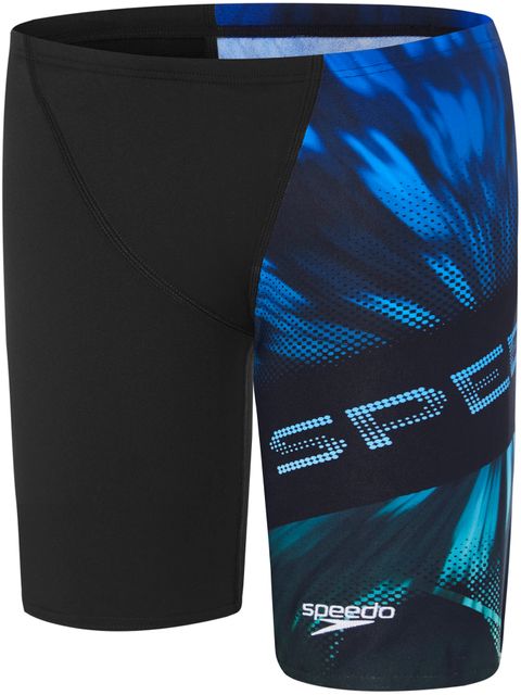 Speedo Incite Jammers - Black/Incite Blue/Green