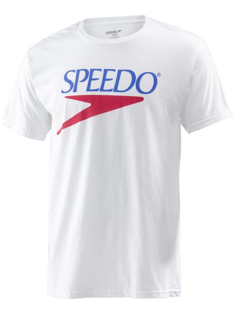 Speedo Vintage Short Sleeve Tee - White