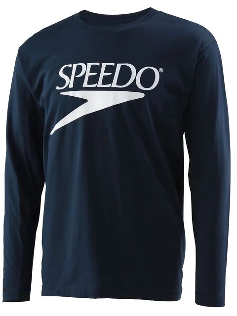 Speedo Vintage Long Sleeve T-Shirt - Navy