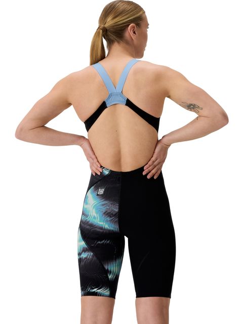 Speedo Fastskin LZR Ignite Kneeskin - Electro Static/Black