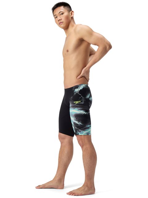 Speedo Fastskin LZR Ignite Jammers - Electro Static/Black