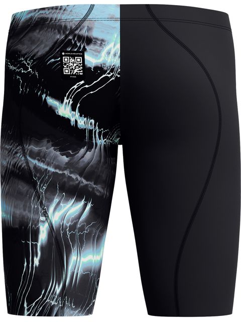 Speedo Fastskin LZR Ignite Jammers - Electro Static/Black