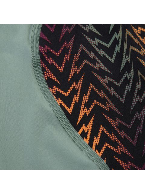 Speedo Fastskin Junior LZR Ignite Openback Kneeskin - Green/Black/Nectarine