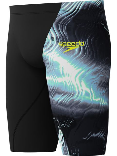 Speedo Fastskin Junior LZR Ignite Jammers - Electro Static/Black