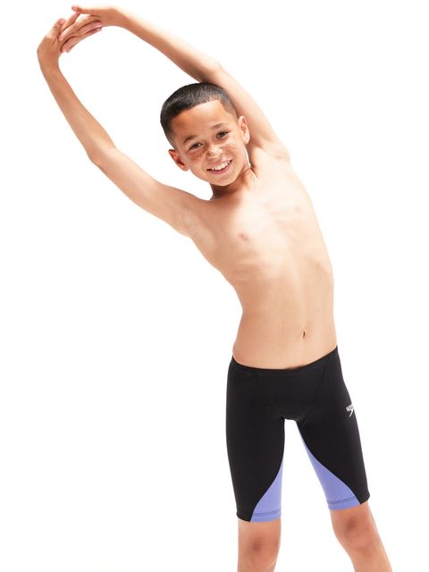 Speedo Fastskin Junior LZR Ignite Jammers - Black/Miami Lilac