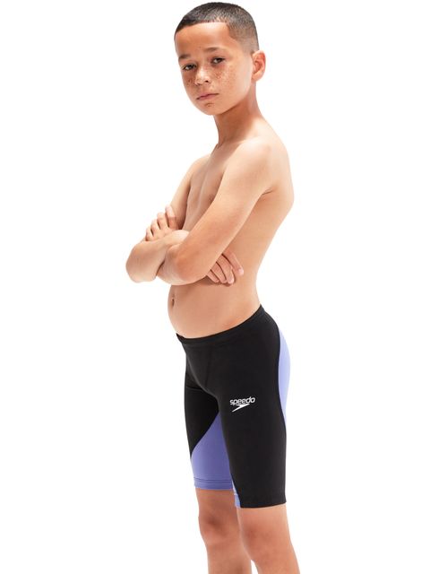 Speedo Fastskin Junior LZR Ignite Jammers - Black/Miami Lilac