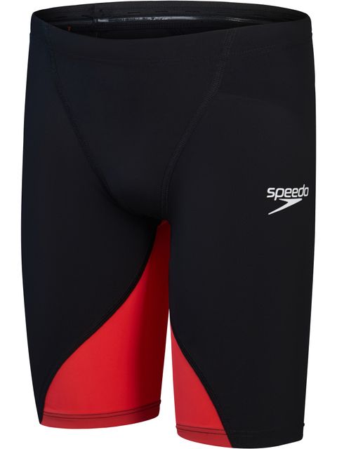 Speedo Fastskin Junior LZR Ignite Jammers - Black/Flame Red