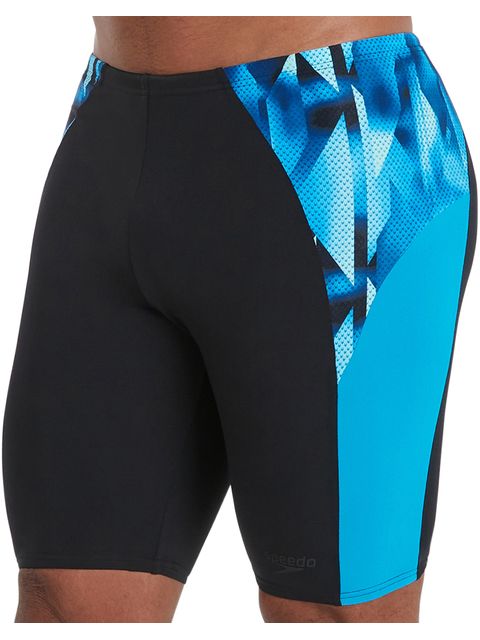 Speedo Eco Endurance+ Splice Jammers - Black/Pool/Blue Flame