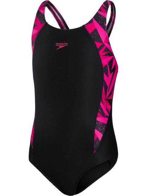 Speedo Muscleback One Piece - Hyperboom Splice Electric Pink/Ecstatic