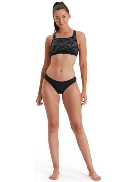 Speedo Hyperboom Two Piece - Black/Oxid Grey