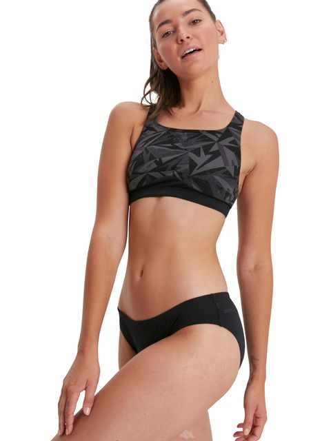 Speedo Hyperboom Two Piece - Black/Oxid Grey