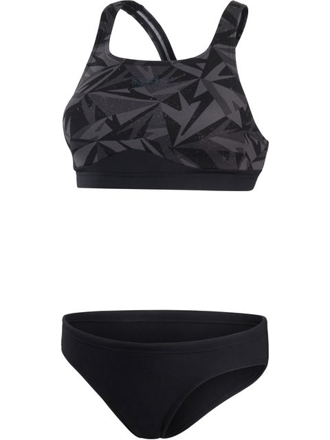 Speedo Hyperboom Two Piece - Black/Oxid Grey