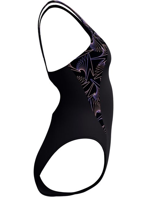 Speedo Hyperboom Splice Muscleback One Piece - Bright Peach