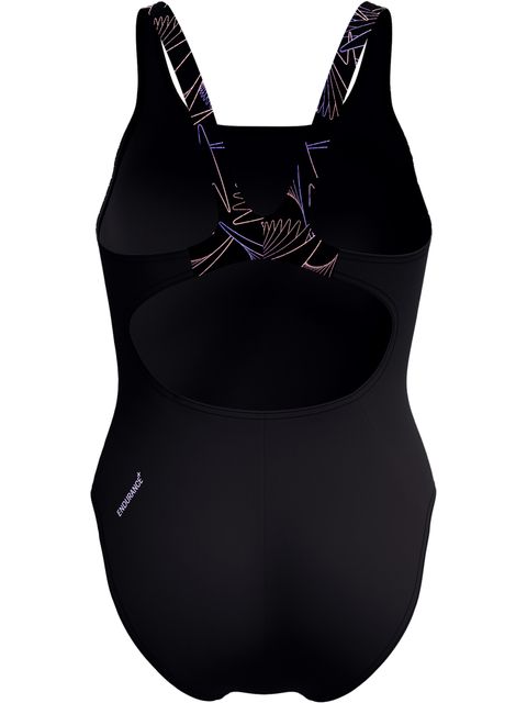 Speedo Hyperboom Splice Muscleback One Piece - Bright Peach