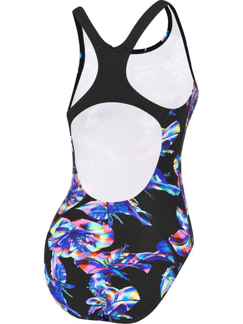 Speedo Digi Floral Medalist One Piece - Flame/Light Adriatic