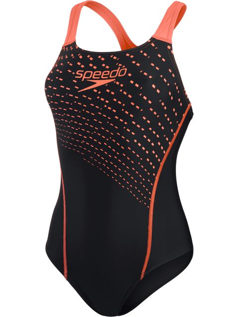 Speedo Medley Logo Medalist One Piece - Siren Red